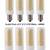 New in Box: Set of 8 E12 Dimmable 7 watt bulbs 1 thumbnail