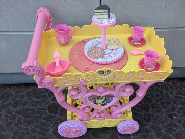 Disney Beauty and the Beast Tea Cart 1