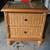 bedside small dresser   2 drawers   wicker 2 thumbnail