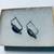 2 peaces set 925 Sterling silver and black star stone with zircon 8 thumbnail