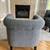 Modern Chesterfield, barrel chair set 2 thumbnail
