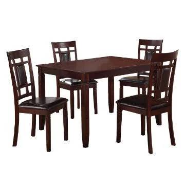 wodden Dining Table with 5 chairs 1