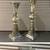 Antique Mercury Glass Pillar Candle Holders - $10 Each 18 thumbnail