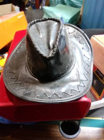 Leather hat 1