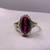 Ruby Lady's 14K Yellow Gold Stone & Diamond Ring 1 thumbnail