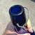 COBALT BLUE glass vintage LARGE bottle mint 6 thumbnail