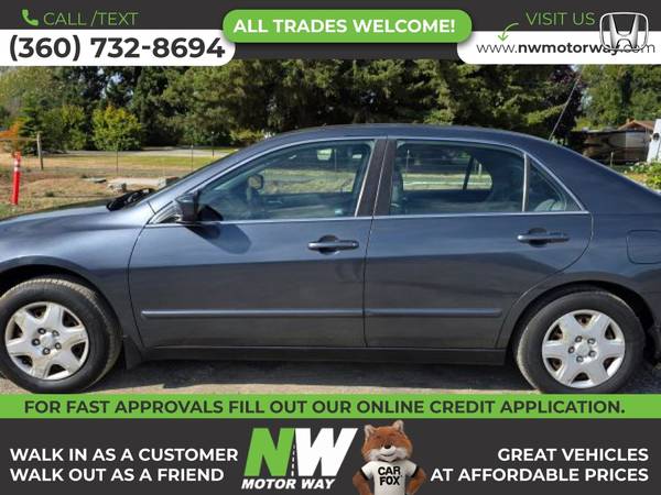 2007 Honda Accord LX Sedán 4D - $5,995 (7160 Guide Meridian Rd., Lynden, WA 98264)63442306042113122