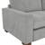 Henredon Skye Sofa w/ Power Extending Footrests (Gray) 7 thumbnail