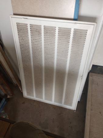 AC air return grill 20 x 30 1
