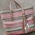 Calvin Klein Striped Tote Bag 1 thumbnail