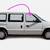 Front door window glass 91-95 Dodge Caravan 2 thumbnail