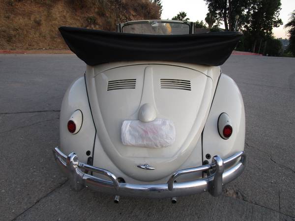 Very Nice 1961 VW Beetle Convertible - $35K Value for $26K! - $26,000 (Los Angeles / Pasadena)63618239170307123