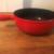 COUSANCES/LE CREUSET VINTAGE RED ROUND POT #23 10 thumbnail