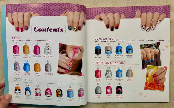 KLUTZ Estudio de Diseño de Uñas Libro - $4 (Flower Mound)63471253756545121