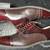 Giorgio Venturi Leather Dress Shoes Size 9 #5925 Burgundy Barely Used 6 thumbnail