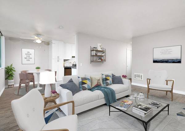 $2,200 / 1br - Apartamento natural de 1 dormitorio | Seguridad en el lugar: Hermosos jardines (Oceanside)63657123812737121
