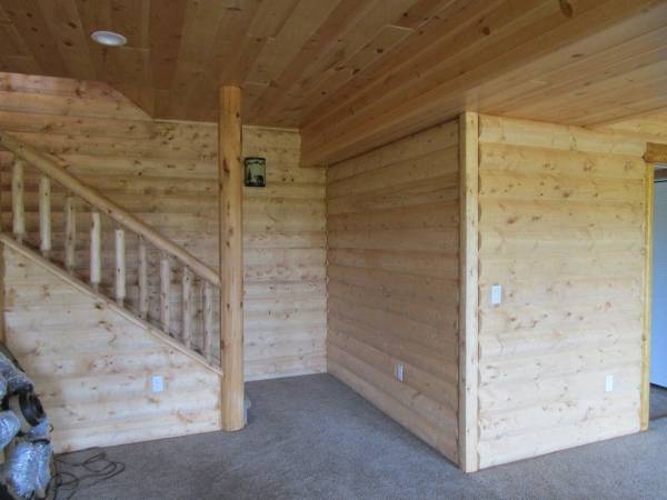 🏡 Color-Treated Log Cabin Siding – $1.83 / Linear Foot! 🪵 1