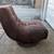 Pottery Barn Teen Suede Swivel Chair 2 thumbnail