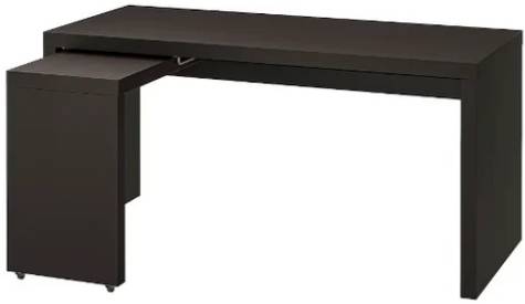 Black study desk / Computer desk 1