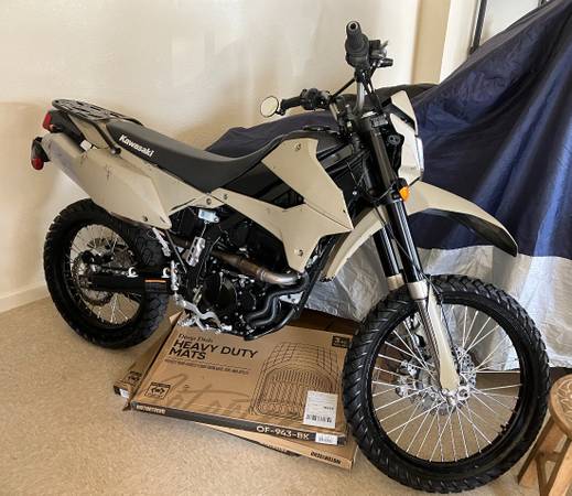 2020 Kawasaki Enduro dual sport X250 clean title runs like new 1