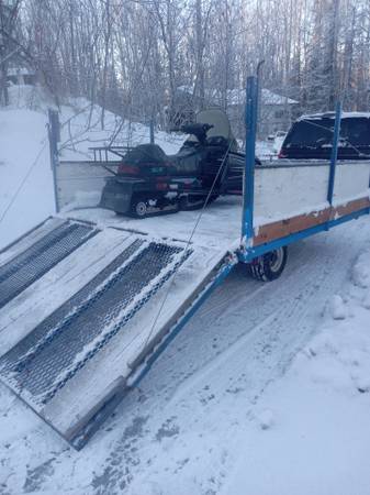 POLARIS INDY 500 EFI and 8 x 10 trailer 1