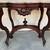 Antique American Victorian Mahogany Marble Topped Rococo Parlor Table 2 thumbnail