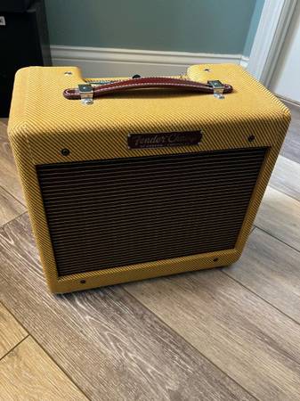 Fender Champ 57 Custom Class A guitar amplifier (MINT, in box) - $1,10063470455075715120