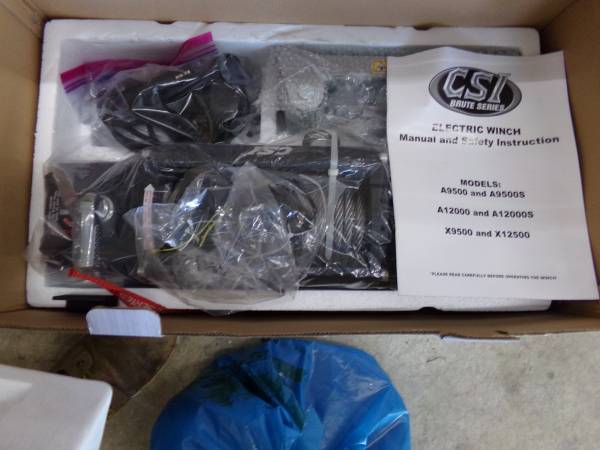 NEW 12,000LB ELECTRIC WINCH 1