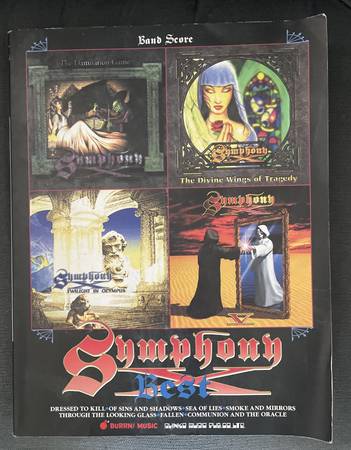 アート・デザイン・音楽 symphony x best band score Symphony X Best Band Score Japan - books & magazines - by owner