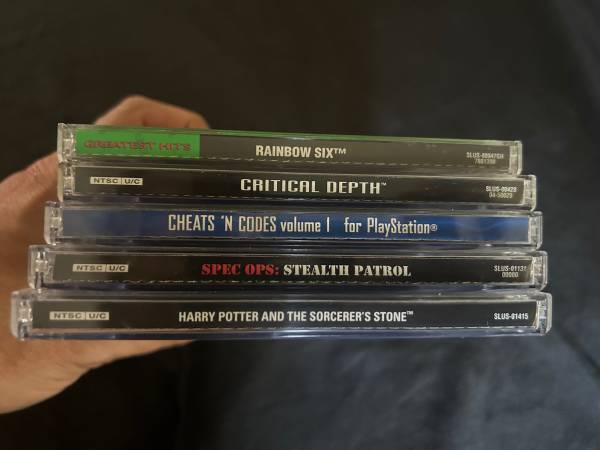 $10 PS1 Games 1