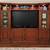 Large Traditional Entertainment Center / Wall Unit – Lighted Display Cabinets 1 thumbnail