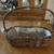 Unique Round Brown Basket with Handle & Stick Sides, Oval Baskets 18 thumbnail