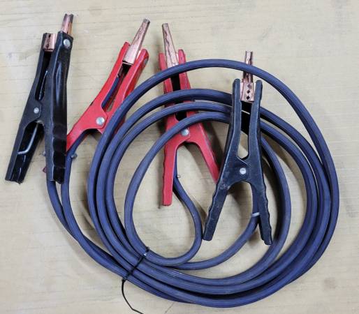 Heavy Duty Jumper Cables - As New! 1