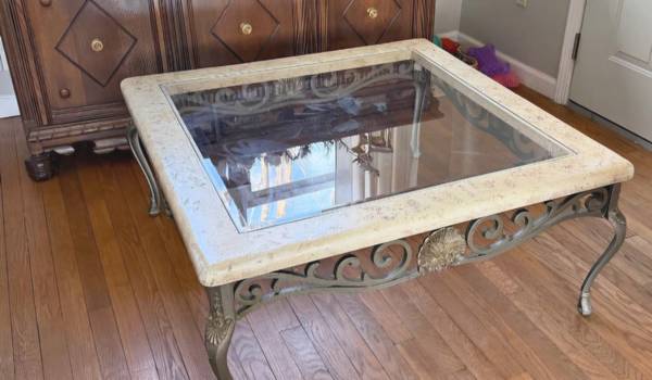 Glass coffee table 1