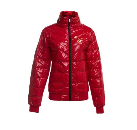 The Voller (Beach Volleyball Co.) Men's Red Puffer Jacket New Sz Large - $99 (mill valley)63471477365889121