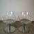 Pair of Lucite Swivel Adjustable Arm Chairs 1 thumbnail