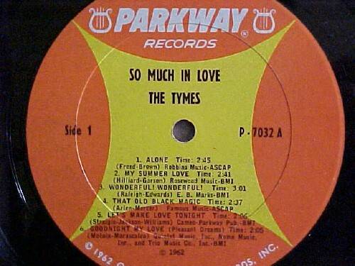 So Much In Love (The Tymes). 1