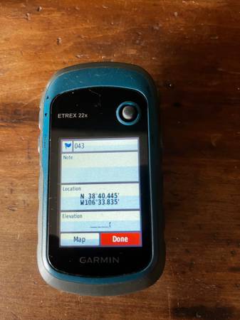 Garmin Etrex 22x Handheld GPS 1