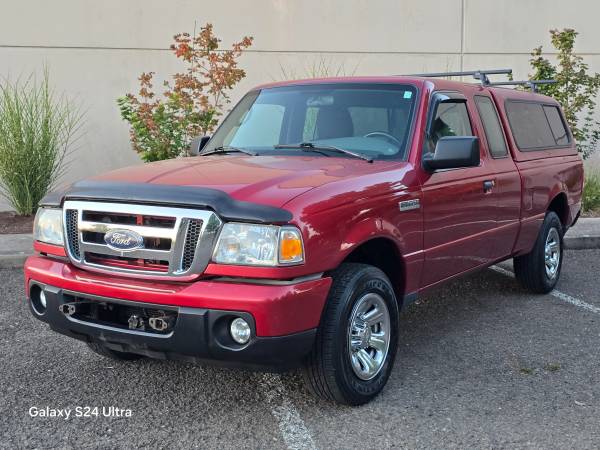 2010 FORD RANGER SUPER CAB XLT 2DR. 4CYL. 5SPD. MANUAL 103K CANOPY 1