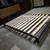 Brown Rustic / Black Metal Full Size Platform Bed Frame 6 thumbnail