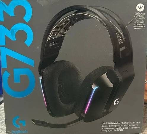 Gaming Headset[LOGITECH LIGHTSPEED G733 Wireless RGB. NEW In Box] 1