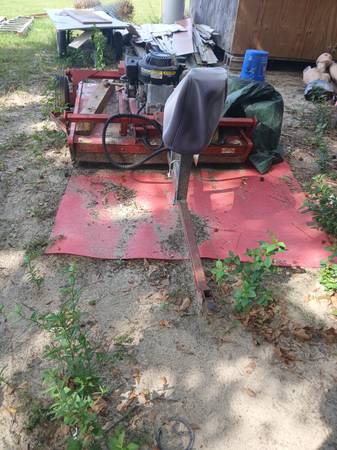 Swisher pull behind mower 1