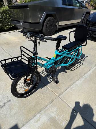 Tern GSD S10 Bicicleta eléctrica con carga y doble batería - 8 MILLAS - $3.500 (Carlsbad)63471474273665121