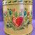 Vintage Tole Painted Wooden Bucket 5 thumbnail