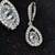 .. GIVENCY Elegant Jewelry Set Crystal Earrings and Necklace 3 thumbnail