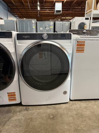 Whirlpool 7.4 Cu. Ft. White Front Load Electric Dryer 1