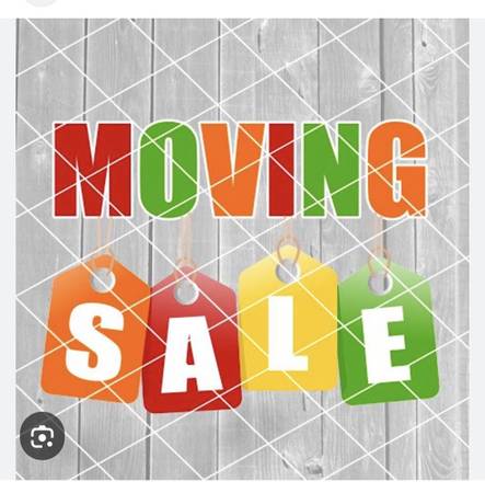 Moving Sale - this Saturday only 1