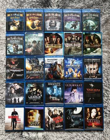 Blu-ray movie collection 1