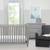 New Delta Gray Convertible Crib Taylor 4-in-1 Toddler Full Size Bed 5 thumbnail