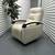 Canmore Leather Power Recliner Chair with Power Headrest - Cream 5 thumbnail